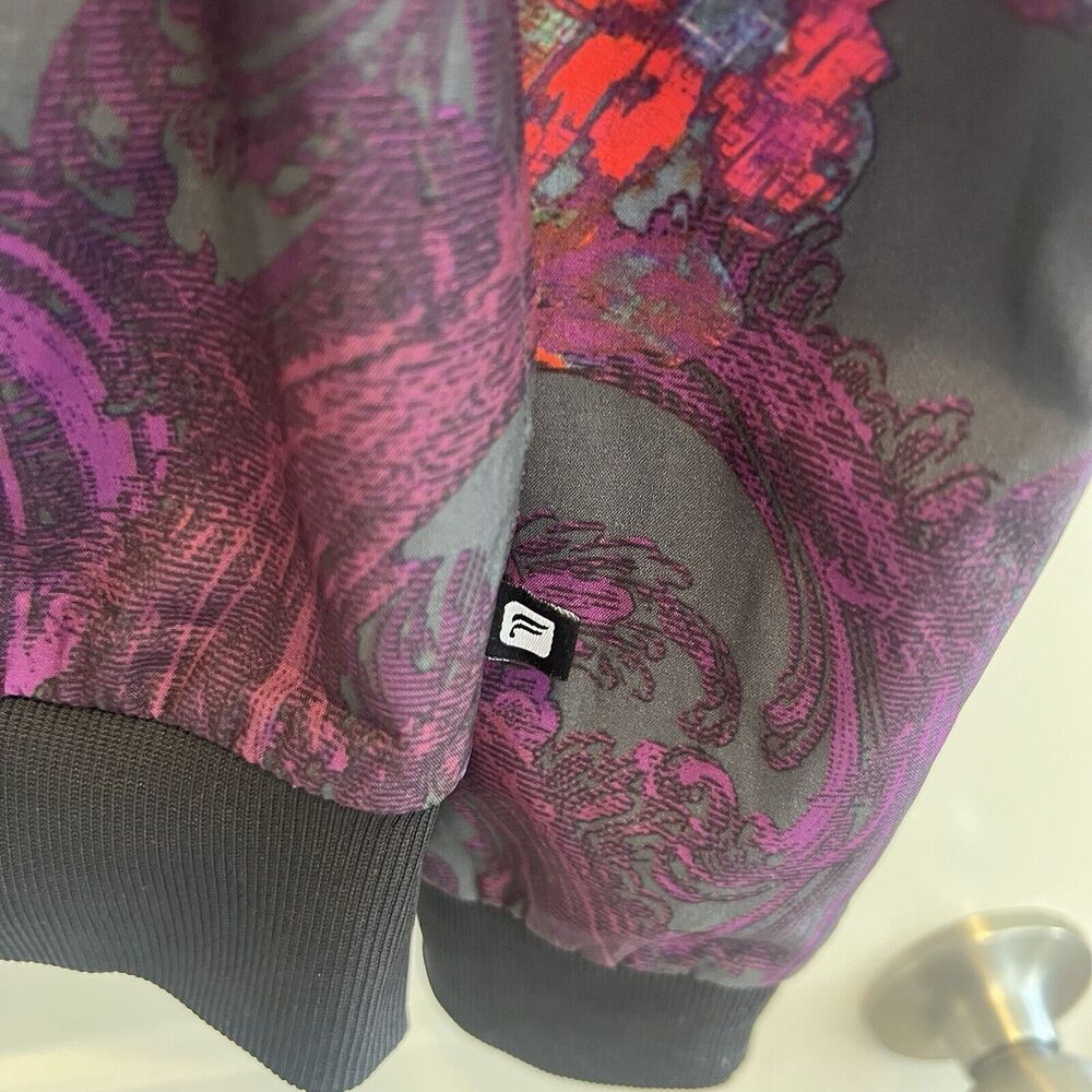 Fabletics Multicolor Patterned Bomber Jacket - image 3